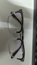 依视路（ESSILOR） 钻晶系列高清耐磨防蓝光近视薄镜片配度数眼镜架男女镜框 【新品】金属-眉框-2070SV-银色 镜框+依视路A4防蓝光1.60现片 实拍图