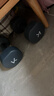 Keep彩色浸塑哑铃男士家用家庭健身肌肉塑形暮山紫 10kg*2 实拍图