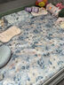 富安娜兰曦 冰丝凉席 夏季凉感席 印花软席子三件套灰1.8*2米【可水洗】 实拍图