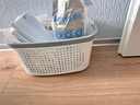 京东物流 脏衣篓家用脏衣服收纳筐脏衣篮浴室洗衣篮神器收纳筐 象牙白 中号【长36宽25.5高19CM】 实拍图