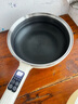 牧利派 304不锈钢蜂窝电炒锅炒菜不粘锅多功能家用电煮锅多用途锅蒸煮煎炒炖一体大功率爆炒电蒸锅电火锅 象牙白- 配1.5米加长电线 送锅铲 304不锈钢【智能款】4.5L +1蒸笼 3-5人 实拍图