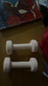 Keep 彩色浸塑哑铃 男女家用家庭健身肌肉塑形手臂轻重量樱粉 1kg*2 实拍图