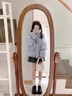 唐菓蜜羽绒棉服女2025秋冬季新款学生韩系减龄羽棉袄绒服加厚保暖棉衣女 蓝色 M 实拍图