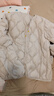 雪中飞羽绒内胆女轻薄羽绒服女短款新款冬季内搭修身时尚羽绒服外 米白 S (155) 实拍图