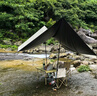 京安途户外露营黑胶车边天幕野营帐篷遮阳棚防晒防雨便携野餐装备6-10人 实拍图