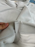 戴维贝拉（DAVE＆BELLA）儿童摇粒绒外套休闲上衣宝宝洋气衣服男女童外衣2026秋季新款童装 浅灰色【DB4237540-D】 120 cm（建议身高110-120cm） 实拍图