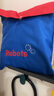 lemonkid儿童雨衣男女童小学生雨披带书包位上学蓝色机器人XL 实拍图