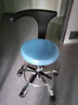 医生座椅手术室椅子升降牙科专用圆凳子美容院转椅护士配台椅PT凳 电镀脚 实拍图