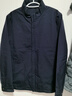 雅戈尔（YOUNGOR）单行政夹克男立领单茄克锦纶耐穿舒适透气男士上衣外套 VJJK409947FQA藏青 M 170/92A 实拍图