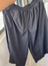 优衣库女装休闲裙裤/七分裤裤子尼龙479399 09 黑色 S /155/64A 实拍图