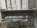 帅仕厨房置物架台面水槽沥水架碗碟收纳架子刀架水池储物架用具大全 【高款-白色105长】沥水6件套 实拍图