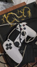 京工智造 适用索尼ps4主机手柄无线蓝牙Pro游戏机精英电脑PC版Steam平台黑神话悟空地平线双人成行外设摇杆 【简约白】顶配2代芯片+超长续航+按键零延迟 支持原装PS4主机国行港美日版笔记本手机 实拍图