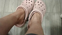 卡骆驰（CROCS）洞洞鞋贝雅男鞋女鞋轻便耐磨一脚蹬拖鞋休闲鞋|10126 矿石粉-6TY 37 /38(230mm) 实拍图
