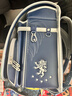 coulomb/库仑日本进口书包小学生儿童背书包护脊减负大容量双肩包狮子款 蓝银色儿童书包 实拍图
