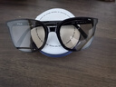 FILA斐乐折叠TR轻盈墨镜男防紫外线防UV太阳镜女934奶茶灰 实拍图