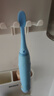 葆氏儿童电动牙刷3-6-12岁-15岁声波震动充电式牙刷机身*1+刷头*3蓝色 实拍图