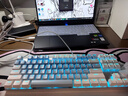 达尔优（dareu）EK815机械合金版机械键盘 有线电竞游戏键盘 87键多键无冲 笔记本电脑键盘 白蓝青轴 实拍图