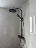 科勒（KOHLER）全铜花洒淋浴套装家用增压花洒抗垢防刮置物架套装 奶白色【三功能】 实拍图