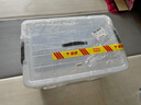 禧天龙塑料透明整理箱衣物收纳箱书本玩具车载储物箱巨大号 单只 带提手 实拍图
