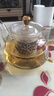 煮茶壶单壶泡茶家用玻璃耐高温泡茶壶茶水分离茶具茶壶 青云壶黄把750ml1个+杯子*2 实拍图
