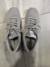 鸿星尔克男鞋运动鞋男减震防滑跑步鞋系带轻便旅游鞋子男士黑色休闲网面鞋 浅灰-2113 42 实拍图