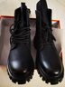 XO马丁靴男真皮牛皮2025秋冬靴子男士高帮男靴厚底鞋子男工装靴男鞋 黑色【镇店款-颜值实力派】A3901 42 实拍图