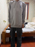 阿迪达斯 （adidas）NEO卫衣男装女装新款运动服连帽休闲套头衫IK2456 灰色 L 实拍图