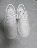 鹿季小白鞋女板鞋十字花2025年秋季新款时尚百搭运动休闲鞋鞋子 白色 37 实拍图