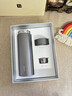 水莫停纯钛保温杯智能显温茶水分离大容量男款女高档泡茶杯礼物水杯子 钛原灰 实拍图