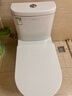 东鹏（DONGPENG） 马桶家用坐便器虹吸式节水隔臭低噪大冲力抽水连体座便器 一级水效加宽座圈305坑距-W6021B 实拍图
