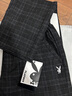 花花公子（PLAYBOY）裤子男款秋冬新款潮流商务宽松直筒休闲裤男士百搭加绒保暖长裤男 黑色 X-1022HH1950印 31 实拍图