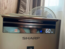 夏普 （SHARP）空气净化器消毒机 家用室内除甲醛 消毒净化机 除雾霾异味烟尘杀菌除异味  KC-GG50-N 无雾加湿金色 实拍图
