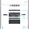 雷神（ThundeRobot）KG3089北冥 有线游戏机械键盘 电竞家用89键全键无冲键线分离 PBT双色键帽无畏契约CS2 茶轴 实拍图