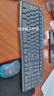 罗技（Logitech）MK275无线键鼠套装 办公无线鼠标键盘套装无线办公键鼠 电脑键盘全尺寸带无线2.4G接收器 黑蓝色 MK275+大桌垫 实拍图