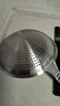 拜杰不锈钢大漏勺商用厨师捞勺捞面捞饺子滤勺家用厨房过滤网大号笊篱 实拍图