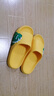 猪爸爸儿童拖鞋男童夏家居室内洗澡防滑女童2025新款简约宝宝凉拖鞋黄40 实拍图
