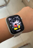 Apple/苹果 Watch Series 10 智能手表GPS款42毫米银色铝金属表壳丹宁色运动型表带M/L MX1K3CH/B 实拍图