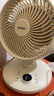海尔（Haier）空气循环扇台式桌面风扇家用涡轮换气扇节能循环对流风扇大风量电风扇摇头轻音电扇 HFX-Y2050A 实拍图