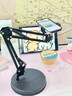 京川旭俯拍手机支架桌面悬臂支架多功能拍摄懒人架子直播网课拍摄美食手工录视频开箱带货支架 【黑色】桌面俯拍直播支架 实拍图