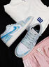 耐克（NIKE）球鞋定制AIRJORDAN1波塞冬之怒晕染渐变运动休闲低帮板鞋男女同款 【波塞冬之怒】_全新正品  假一赔十 42.5 支持鉴定假一赔十 实拍图