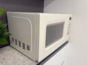 美的（Midea）小滋味系列微波炉变频家用奶油风百搭复古转盘式一级能效微波炉以旧换新20L中秋礼盒（M2H2） 实拍图