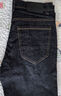真维斯（JEANSWEST）牛仔裤男2025秋季轻商直筒修身牛仔长裤男黑色常规32 实拍图
