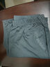 笙冉（SHENGRAN）【2条装】夏季薄款中年女士裤子高腰弹力直筒裤冰丝透气九分裤 黑色+灰色 夏季薄款 【2件装】 4XL 130-145斤 实拍图