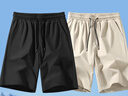 JEANSWEST LIFE真维斯冰丝短裤男夏季薄款休闲速干透气跑步五分裤宽松运动裤子男 实拍图