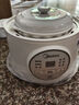 美的（Midea）电炖锅1-2人 隔水炖家用 炖盅陶瓷炖汤盅电砂锅白瓷内胆 迷你电炖盅 婴儿辅食锅 【隔水柔炖】无蒸笼 DZE1066 1L 实拍图