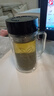 富光双层玻璃杯商务泡茶杯子 大容量男女耐热办公水杯带把黑色320ml 实拍图