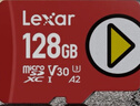 雷克沙（Lexar）128GB TF(MicroSD)存储卡 U3 V30 A2 读205MB/s 无人机运动相机监控拍4K switch掌机内存卡(PLAY)  实拍图