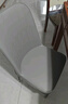阳光半岛餐椅家用简约轻奢皮椅子软包餐桌椅靠背凳子厨房客厅餐厅休闲歺椅 看图2【深灰色】加固框架+黑腿 实拍图