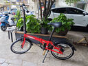 大行（DAHON）折叠自行车20英寸铝合金轻便6速通勤单车冠特 KBA061红色 实拍图