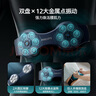 飞利浦（PHILIPS）腰部按摩器 按摩仪多档热敷振动按摩腰带舒缓放松腰部 3208B蓝 生日礼物女男朋友节日礼品 实拍图